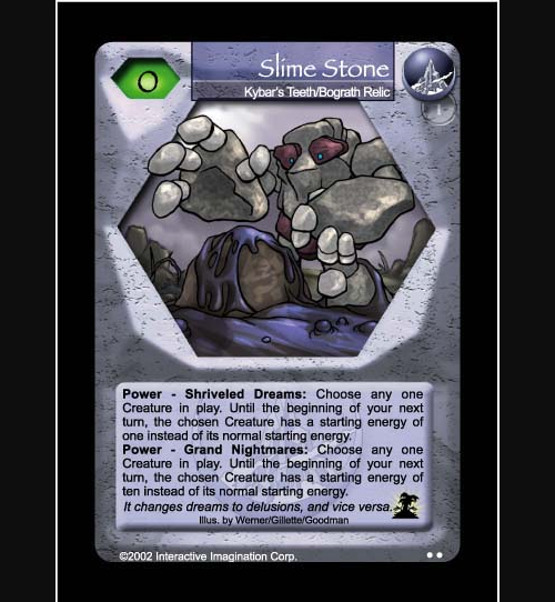 Slime Stone - Kybars Teeth